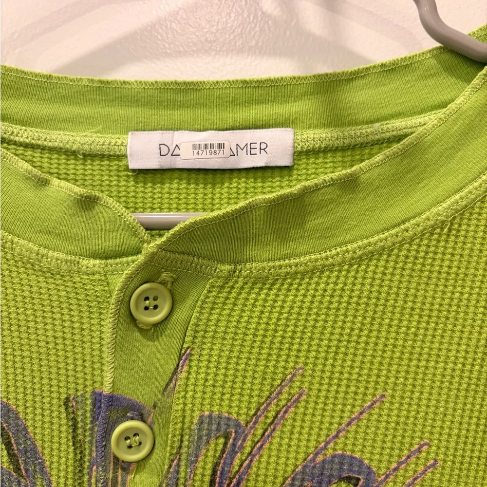 Daydreamer Grateful Dead Green Graphic Long Sleeve - Picture 4 of 6